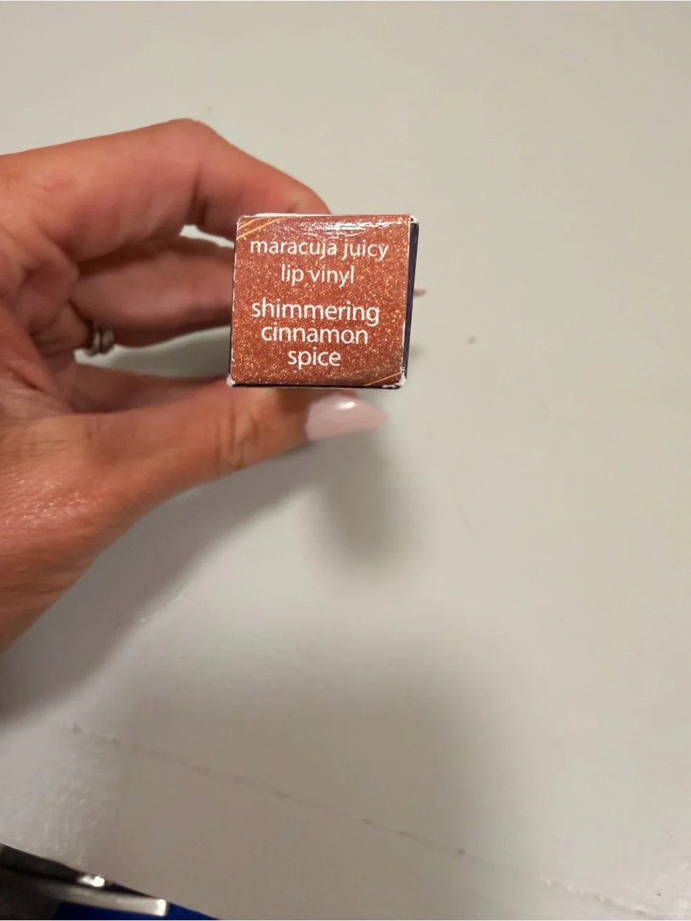 Juicy Lip Vinyl Liquid Lip Gloss - Shimmering Cinnamon Spice NWT